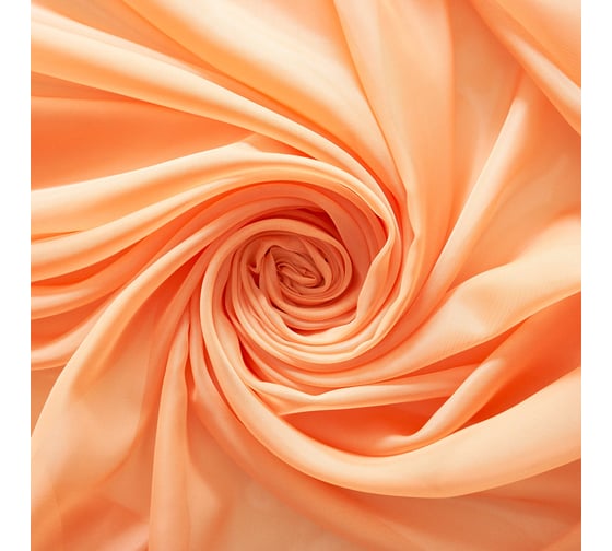 Штора witerra вуаль, 150x260 см, персик 10403