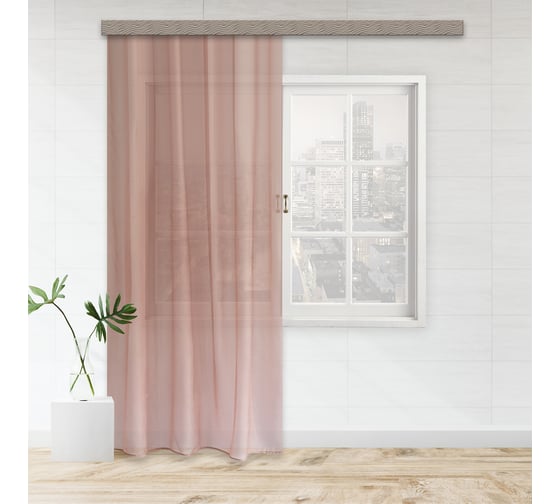 Штора witerra вуаль, 200x260 см, какао 10105 1