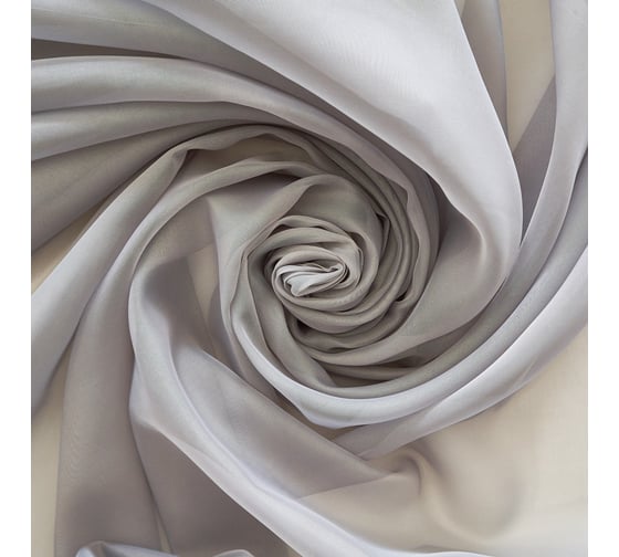 Штора witerra вуаль, 150x260 см, серый 10428