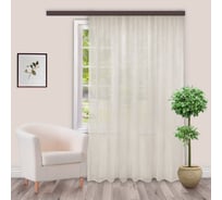 Штора witerra вуаль, с тиснением, микс, 280x260 см, молочный 46157
