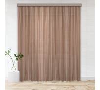 Штора witerra вуаль, 500x260 см, какао 10305