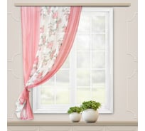 Штора для кухни witerra моника, 140x160, красный 46204