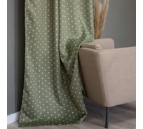 Штора witerra блэкаут, w печать 0044, хаки, 150x270, 1 шт 109164