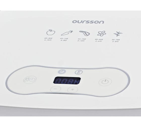 Дегидратор OURSSON DH5000D/RD Красный