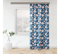 Штора witerra вельвет, шик, синий, 160x260 108494