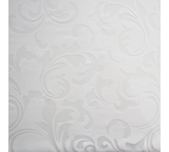 Штора witerra вензель jyb051 органза, деворе, белый, 200x260 101059