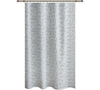 Штора для кухни witerra лист, полосы, зеленый, 135x180, лента л106900