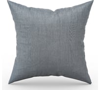 Чехол для подушки witerra жаккард бамбук, 40x40, с клапаном 15 см, серый 107451