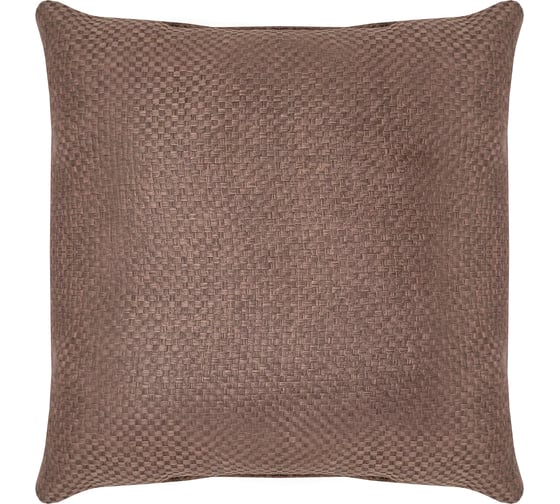 Чехол для подушки из блэкаута witerra рогожка 40x40, с клапаном 15 см, шоколад 20024 1