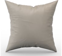 Чехол для подушки из шанзелизе witerra 40x40, с клапаном 15 см, молочный 107921