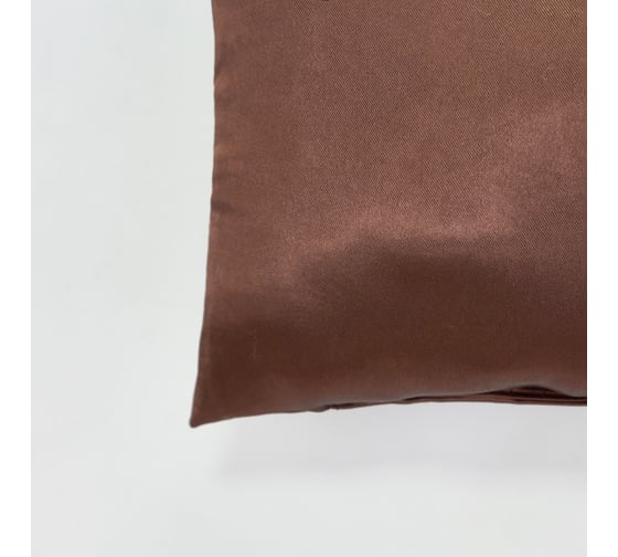 Чехол для подушки из блэкаута witerra элегия 40x40, с клапаном 15 см, шоколад 45200