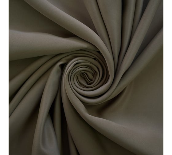 Портьерная штора witerra матовый блэкаут, коричневый, 135x260, 1 шт 100597