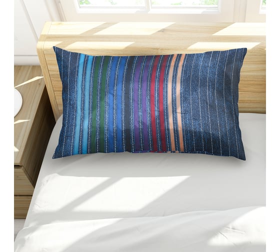 Подушка с лузгой гречихи witerra 35x45, пэ, в ассортименте 109207