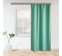 Портьерная штора witerra матовый блэкаут, мятный, 135x260, 1 шт 106253