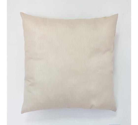 Декоративная подушка witerra жаккард бамбук, светло-бежевый, 40x40 103600 1