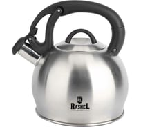 Чайник из нержавеющей стали RASHEL 3 л, со свистком М-7630