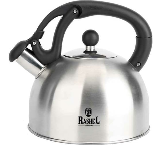 Чайник из нержавеющей стали RASHEL 3 л, со свистком М-7730