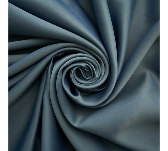 Портьерная штора witerra матовый, блэкаут, синий, 135x260, 1 шт 105369