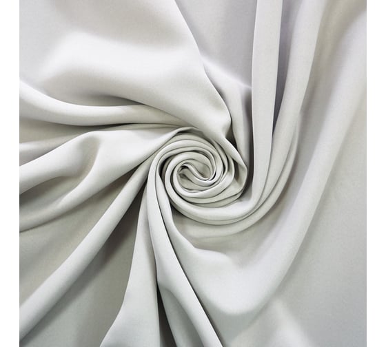 Портьерная штора witerra матовый, блэкаут, серый, 135x260, 1 шт 100598