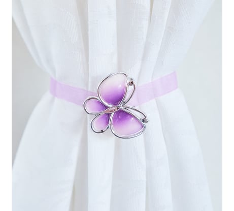 Подхват-магнит witerra бабочка, сиреневый, 2 шт. 6594