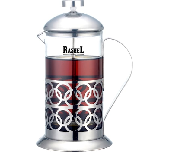 Френч-пресс из нержавеющей стали RASHEL 800 мл М-5680 1