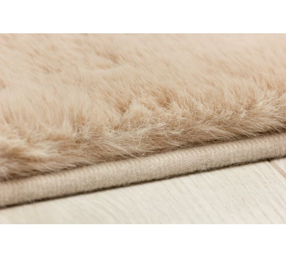 Плюшевый коврик Dasch My Bunny 100x150 бежевый 7801
