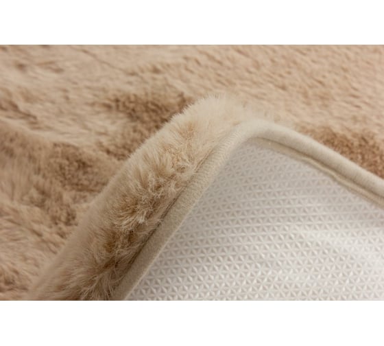 Плюшевый коврик Dasch My Bunny 100x150 бежевый 7801