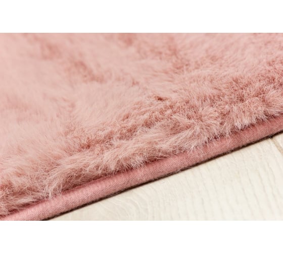 Плюшевый коврик Dasch My Bunny 100x150 розовый 10387