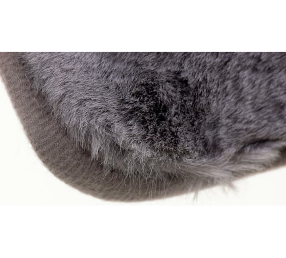 Плюшевый коврик Dasch My Bunny 100x150 серый 7804