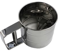 Кружка-сито для просеивания муки КОШКИН ДОМ, металл, 10.5x9.2 см 50-18-003