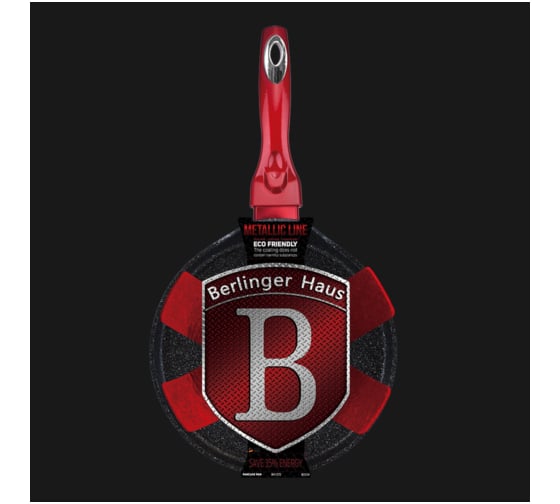 Блинница BerlingerHaus Burgundy Metallic Line 25 см BH-1272 1272-BH