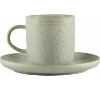 Чашка BILLIBARRI Old Stream с блюдцем 250 мл Beige 806797237813