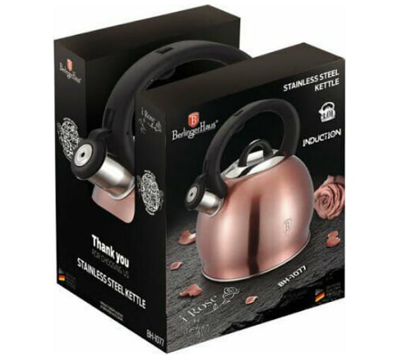 Чайник BerlingerHaus I-Rose Edition 3 л BH-1077 1077-BH