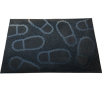 Резиновый коврик Blabar 100% с рисунком следы, 40x60 см 92262