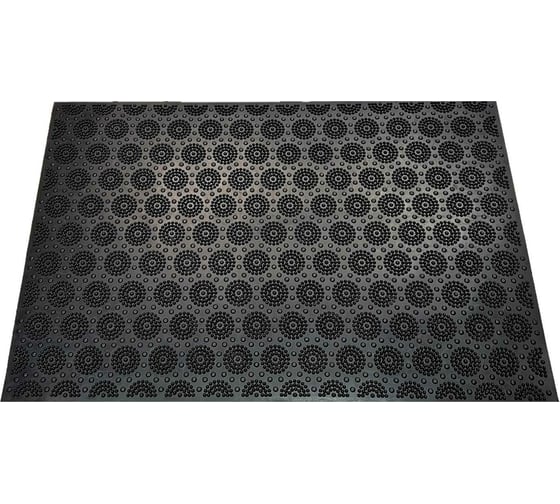 Резиновый коврик Бацькина баня 100% с рисунком аппликатор, 40x60 см 92255