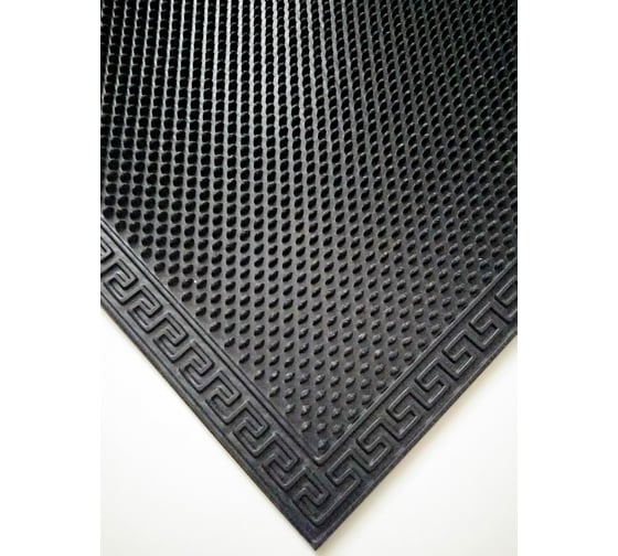 Придверный коврик Бацькина баня 60x90 см, Classic черный 93308