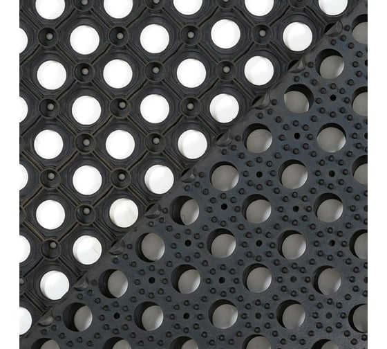 Грязезащитный коврик Бацькина баня ячейка, 500x1000x16 мм, резиновый 100% 92248