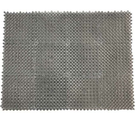 Коврик Бацькина баня Gras 41x54 см, модульный серый 93698