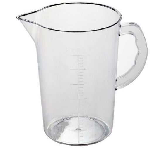 Мерная кружка Kitchen Muse JW-606C 1 л, поликарбонат 168458