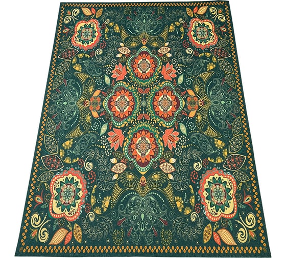 Влаговпитывающий коврик Бацькина баня без канта, фотопечать, 120x250 см 61160