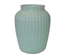 Ваза Никольский завод светотехнического стекла 92-021-20 Луана 1 высота 19.5 см мята 067711