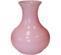 Ваза Никольский завод светотехнического стекла 92-008-1-20 высота 20 см розовая 067708