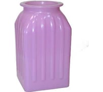 Ваза Никольский завод светотехнического стекла 92-023-19 Ханна 1 высота 18.5 см сиреневая 067712 067716
