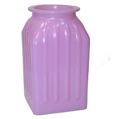 Ваза Никольский завод светотехнического стекла 92-023-19 Ханна 1 высота 18.5 см сиреневая 067712 067716