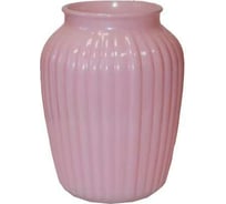 Ваза Никольский завод светотехнического стекла 92-021-20 Луана 1 высота 19.5 см розовая 067712