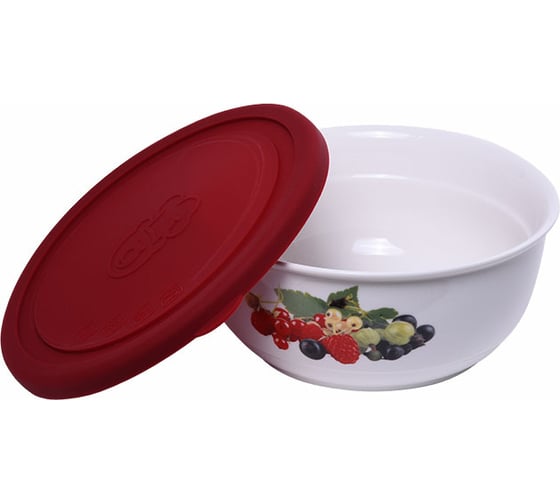 Набор салатников с крышкой OURSSON красный BS1888RC/RD