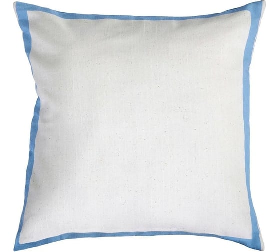 Декоративная подушка Moroshka 40x40 см Maritime двухсторонняя, съемный чехол xx009-80