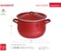 Кастрюля с крышкой OURSSON красный CA2260E/RD 7