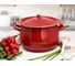 Кастрюля с крышкой OURSSON красный CA2260E/RD 8