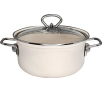 Кастрюля с крышкой OURSSON жемчужный CA2061E/PR